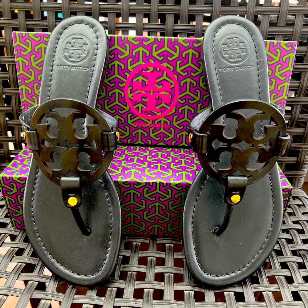 Tory Burch Miller Leather Sandal